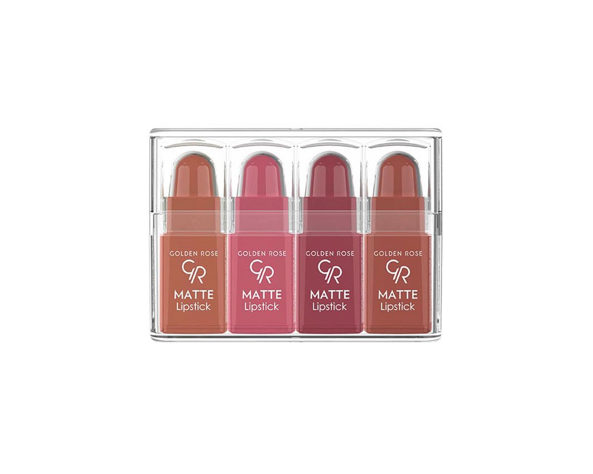 Mini Matte Lipstick - Sada 4 matných rtěnek 4g