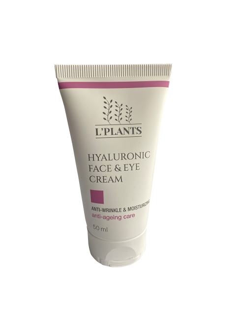 L´PLANTS Pleťový a oční krém s kyselinou hyaluronovou, 50ml