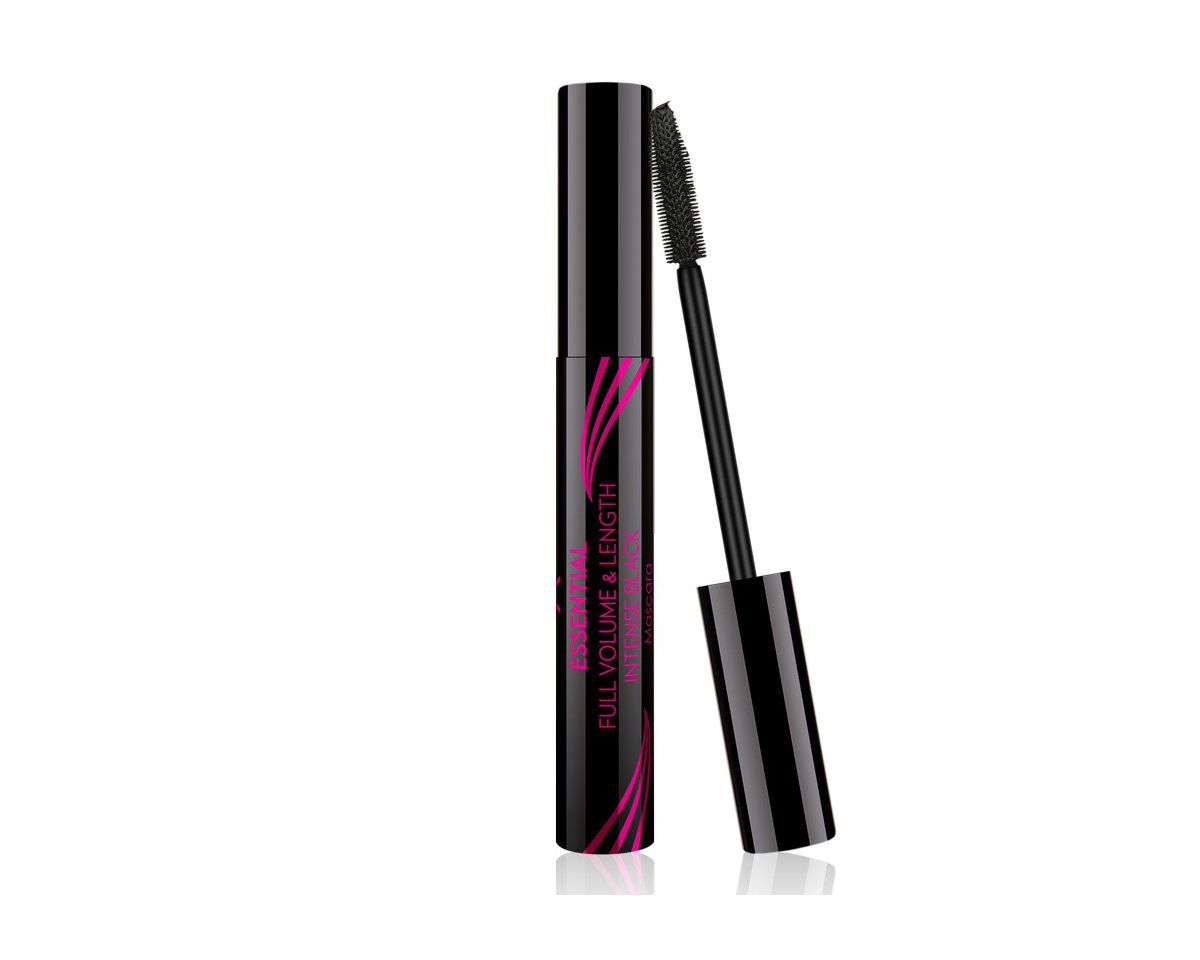 Řasenka ESSENTIAL Full Volume & Length Intense Black, 9 ml