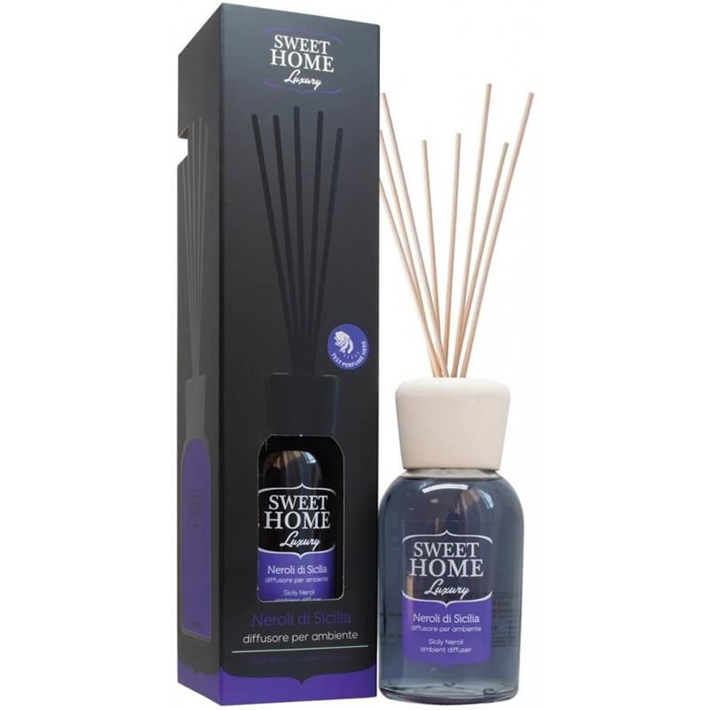 SWEET HOME – Aroma difuzér s tyčinkami Neroli di Sicilia, 250ml
