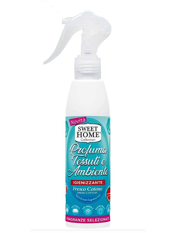 SWEET HOME Osvěžovač tkanin a vzduchu - SVĚŽÍ BAVLNA - 250 ML